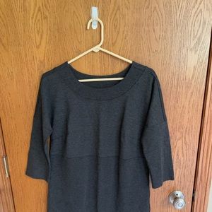 FIG Tunic Medium Heather Gray
